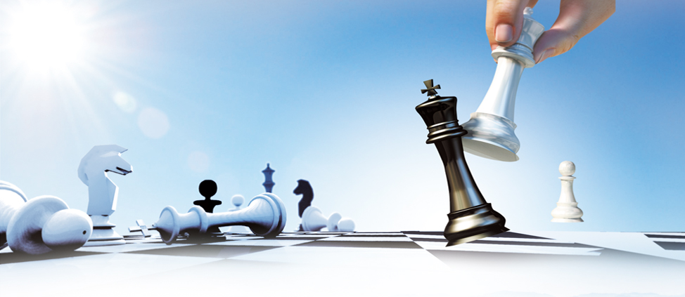 Chess strategy illustration used in the official NEWSMY corporate profile