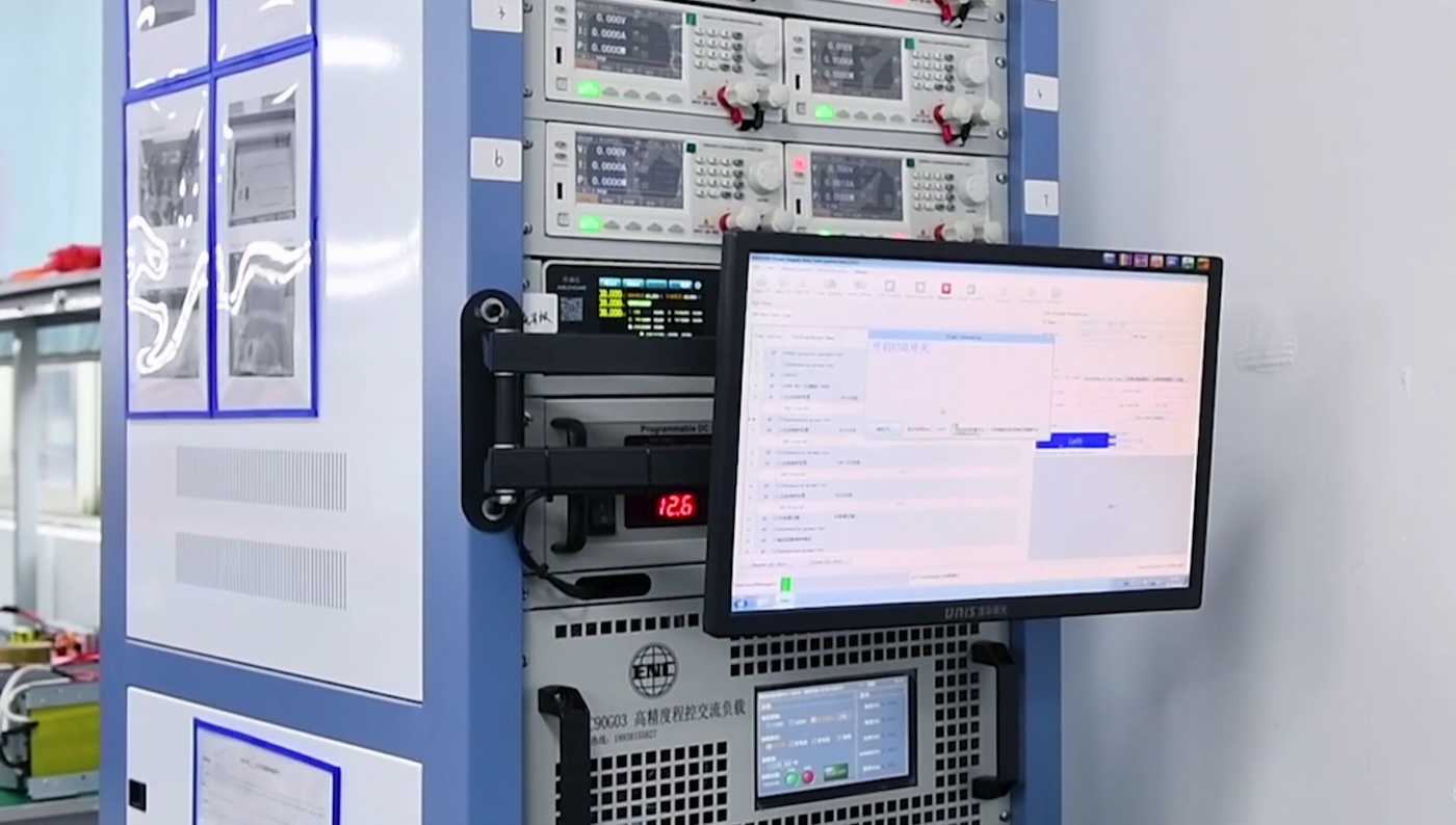 Research and test equipment shown in the official NEWSMY company profile